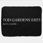 TOD GARDENS  Baby Blanket