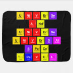 UNiverse
 And
 Universe
 Universal
 Space
 Travel  Baby Blanket