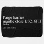 Paige harries mantle close  Baby Blanket