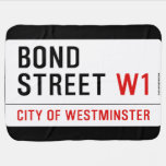 Bond Street  Baby Blanket