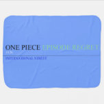one piece  Baby Blanket