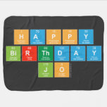 Happy
 Birthday
 Jo  Baby Blanket
