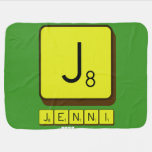 J
 JENNI  Baby Blanket