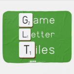 Game
 Letter
 Tiles  Baby Blanket