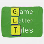 Game
 Letter
 Tiles  Baby Blanket