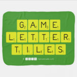 Game
 Letter
 Tiles  Baby Blanket