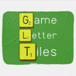 Game
 Letter
 Tiles  Baby Blanket
