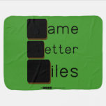 Game
 Letter
 Tiles  Baby Blanket