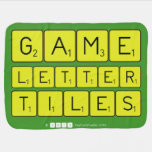 Game
 Letter
 Tiles  Baby Blanket