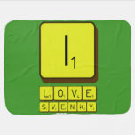 i
 love 
 svenky  Baby Blanket