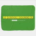 I_LOVE_DEBBIE  Baby Blanket