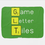 Game
 Letter
 Tiles  Baby Blanket