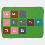 Game
 Letter
 Tiles  Baby Blanket