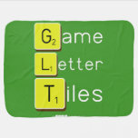 Game
 Letter
 Tiles  Baby Blanket