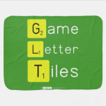 Game
 Letter
 Tiles  Baby Blanket