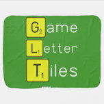 Game
 Letter
 Tiles  Baby Blanket