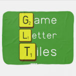 Game Letter Tiles  Baby Blanket