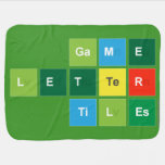 Game
 Letter
 Tiles  Baby Blanket