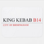 King Kebab  Baby Blanket
