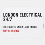 London electrical  24/7    Baby Blanket