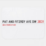 Pat and fitzroy Ave sw  Baby Blanket