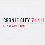 Cronje City  Baby Blanket