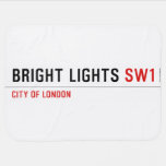 Bright Lights  Baby Blanket