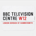 BBC TELEVISION CENTRE  Baby Blanket
