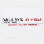 Familia reyes   Baby Blanket
