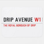Drip Avenue  Baby Blanket