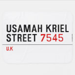 usamah kriel street  Baby Blanket