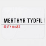 Merthyr Tydfil  Baby Blanket
