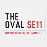 THE OVAL  Baby Blanket
