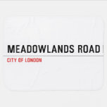 Meadowlands Road  Baby Blanket
