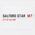 Salford star   Baby Blanket