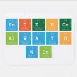 Science
 Always
 Win  Baby Blanket