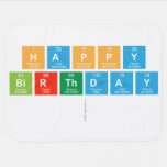 happy
 birthday
   Baby Blanket