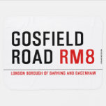 Gosfield Road  Baby Blanket