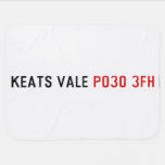 Keats Vale  Baby Blanket