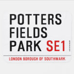 potters fields park  Baby Blanket