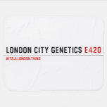 London city genetics  Baby Blanket