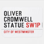 oliver cromwell statue  Baby Blanket