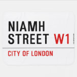 Niamh Street  Baby Blanket