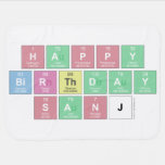 Happy 
 Birthday
 Sanj  Baby Blanket