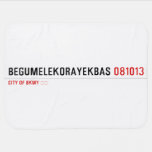 BEGUMELEKORAYEKBAS  Baby Blanket