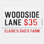 Woodside Lane  Baby Blanket