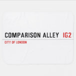 Comparison alley   Baby Blanket