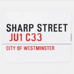 SHARP STREET   Baby Blanket