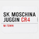 SK MOSCHINA JUGGIN  Baby Blanket