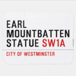 earl mountbatten statue  Baby Blanket